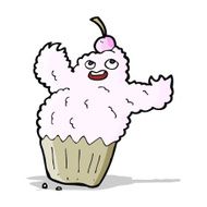 cartoon cupcake monster N8