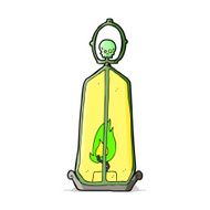 cartoon spooky lantern N13