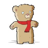 cartoon teddy bear N134
