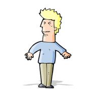 cartoon stressed man N31