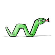 funny cartoon snake N37