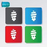 Light buttons vector