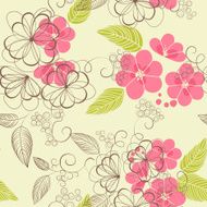 Seamless flowers patternÂ N2