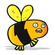 Cartoon Bee N110