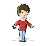 cartoon surprised man N55