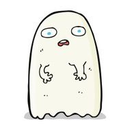 funny cartoon ghost N33
