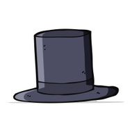 Cartoon Top Hat N14