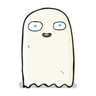 funny cartoon ghost N34