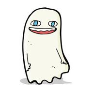 funny cartoon ghost N36