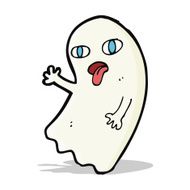 funny cartoon ghost N37
