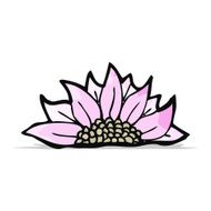 cartoon flower N215