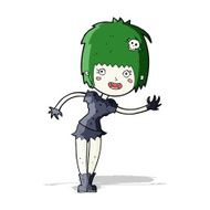 Cartoon Vampire Girl N88