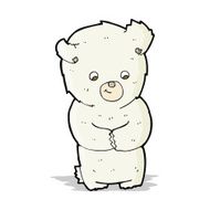 cute cartoon polar bear N26