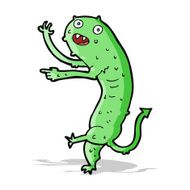 cartoon gross little monster N6
