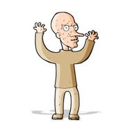 cartoon mean man N9