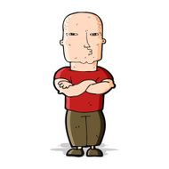Cartoon Tough Guy N5