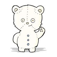 Cartoon Polar Bear Cub N19