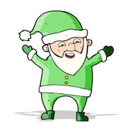 Cartoon Santa Claus N210