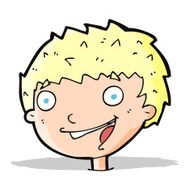 cartoon laughing boy N5