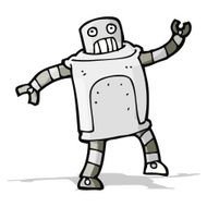 Cartoon Robot N147
