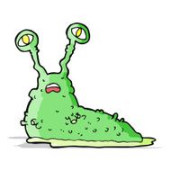 cartoon gross slug N4