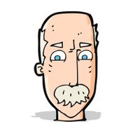 cartoon annnoyed old man N4
