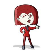 Cartoon Vampire Girl N92
