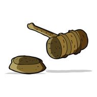 Cartoon Gavel N8