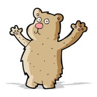 Cartoon funny bear N7