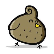 Cartoon Bird N182