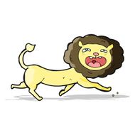 Cartoon Lion N87