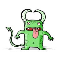 cartoon little devil N73