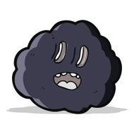 cartoon spooky cloud N4