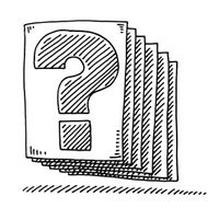 Question Mark Document Paper Drawing