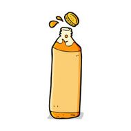 Cartoon Juice Bottle N13