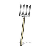 cartoon pitch fork N4