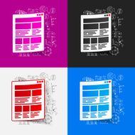 Drawing business formulas interface N3