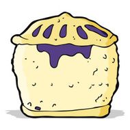 Cartoon Meat Pie N13