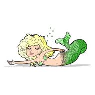 Cartoon Mermaid N25