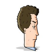 cartoon annoyed man N30
