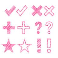 Hand Drawn Symbols N6