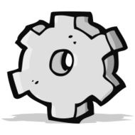cartoon cog symbol N3