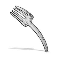 cartoon fork N20