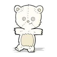 cartoon cute polar bear N19