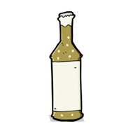Cartoon Beer Bottle N9