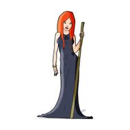 cartoon sorceress N4
