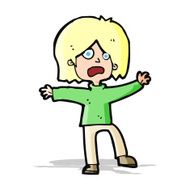 cartoon unhappy person N4