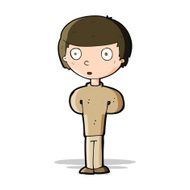cartoon curious boy N15