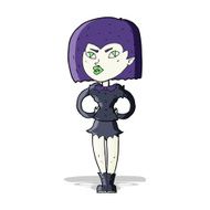 Cartoon Vampire Girl N94