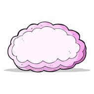 cartoon decorative cloud N14